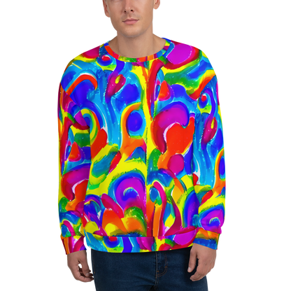 Sweatshirt - Psychedelic Splash