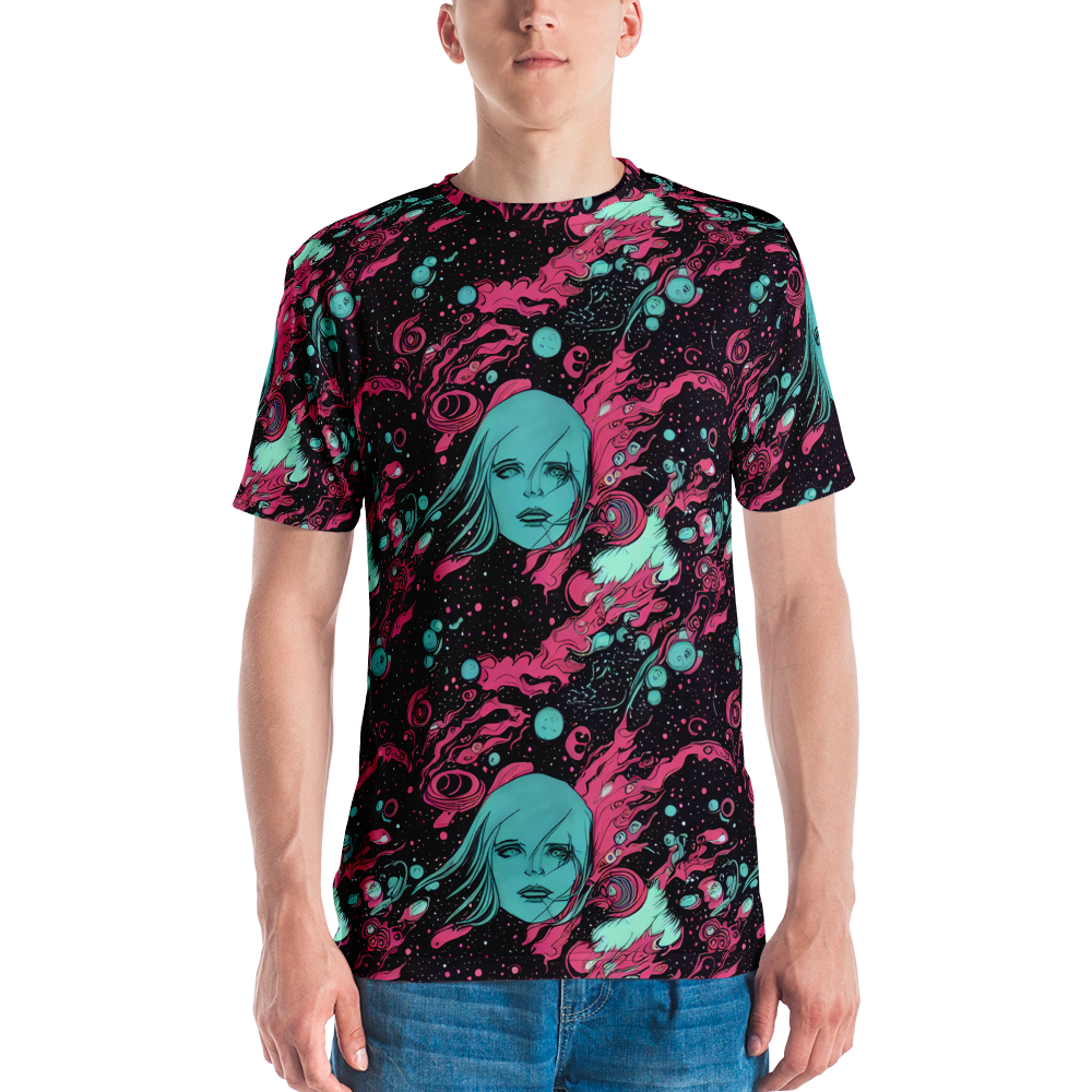 Men's Crew Neck T-Shirt - Spectral Dreamer