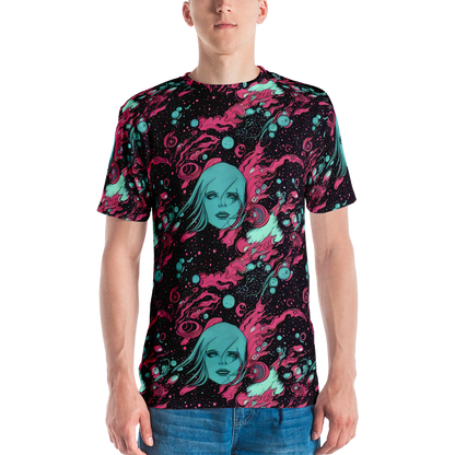 Men's Crew Neck T-Shirt - Spectral Dreamer