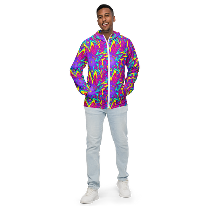 Men's Windbreaker - Nebula Radiance