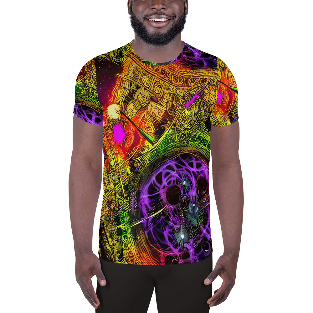 Men's Athletic T-Shirt - Neon Glyphworks