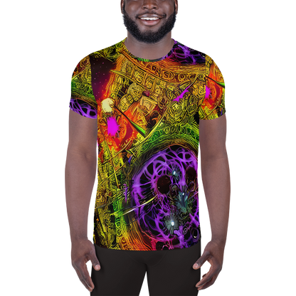 Men's Athletic T-Shirt - Neon Glyphworks