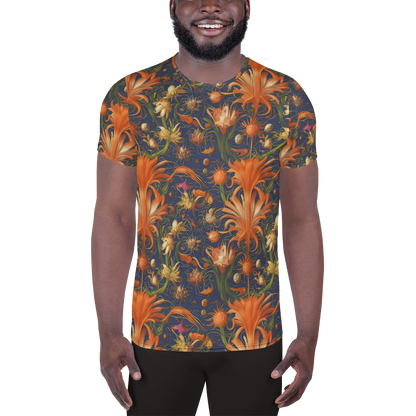 Men's Athletic T-Shirt - Stellar Blooms