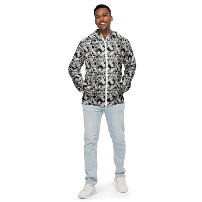 Men's Windbreaker - Crater Swirl