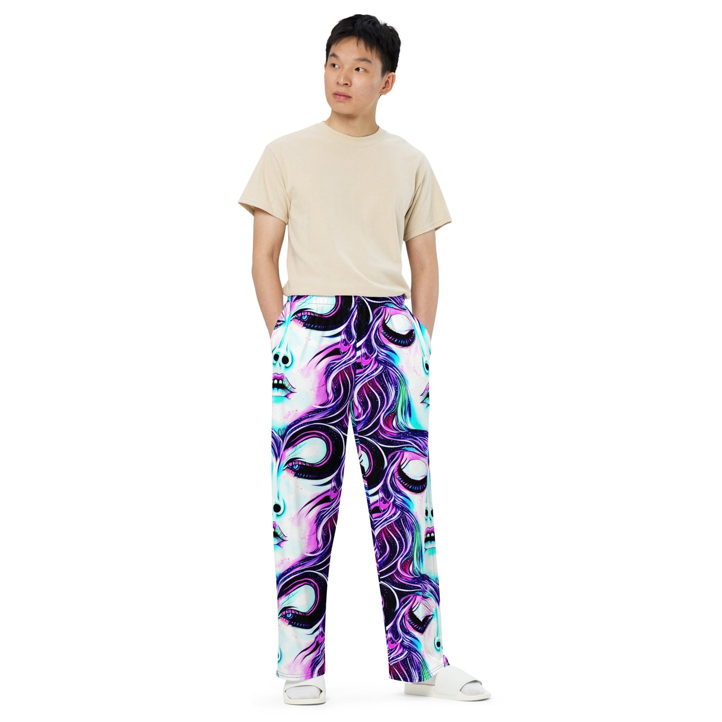 Wide-Leg Pants - Chroma Soirée