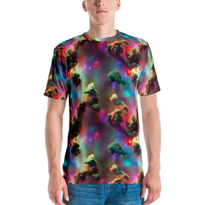 Men's Crew Neck T-Shirt - Nebula Dreams