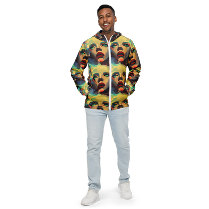 Men's Windbreaker - Astral Reflections