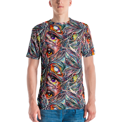 Men's Crew Neck T-Shirt - Prismatic Reverie