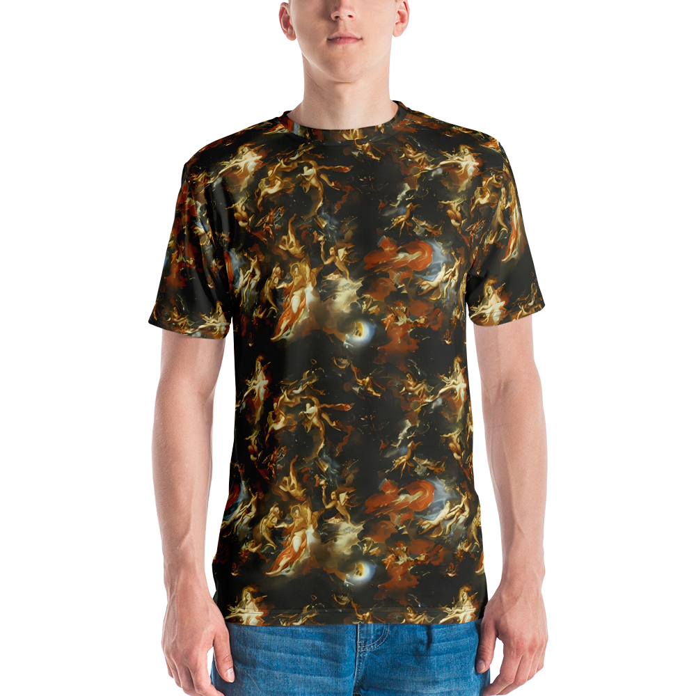 Men's Crew Neck T-Shirt - Van Dyck Vortex