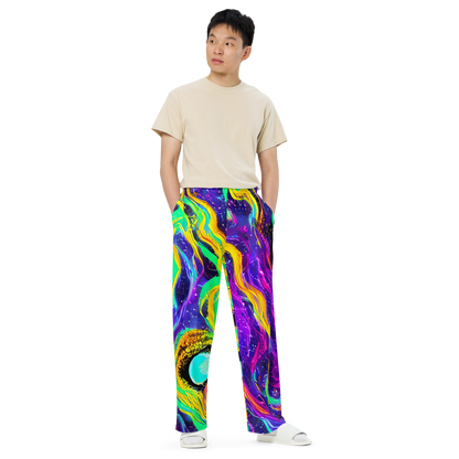 Wide-Leg Pants - Jackson Swirl