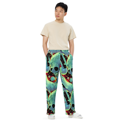 Wide-Leg Pants - Galactic Grotesque