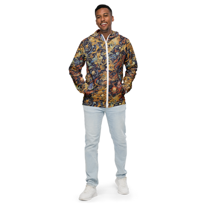 Men's Windbreaker - Quantum Symmetry