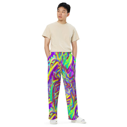 Wide-Leg Pants - Daliesque Drift