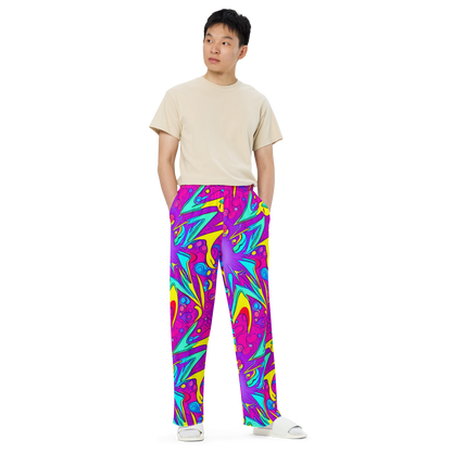 Wide-Leg Pants - Nebula Radiance