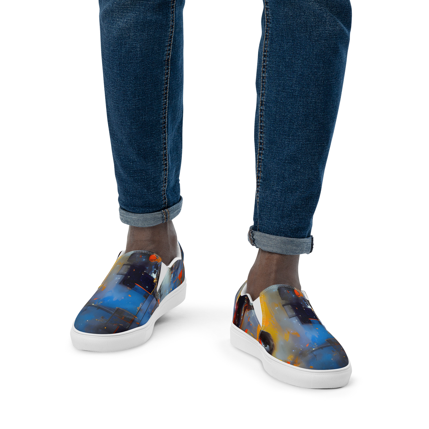 Men's Slip-On Canvas Shoes - Neoblock Fusion