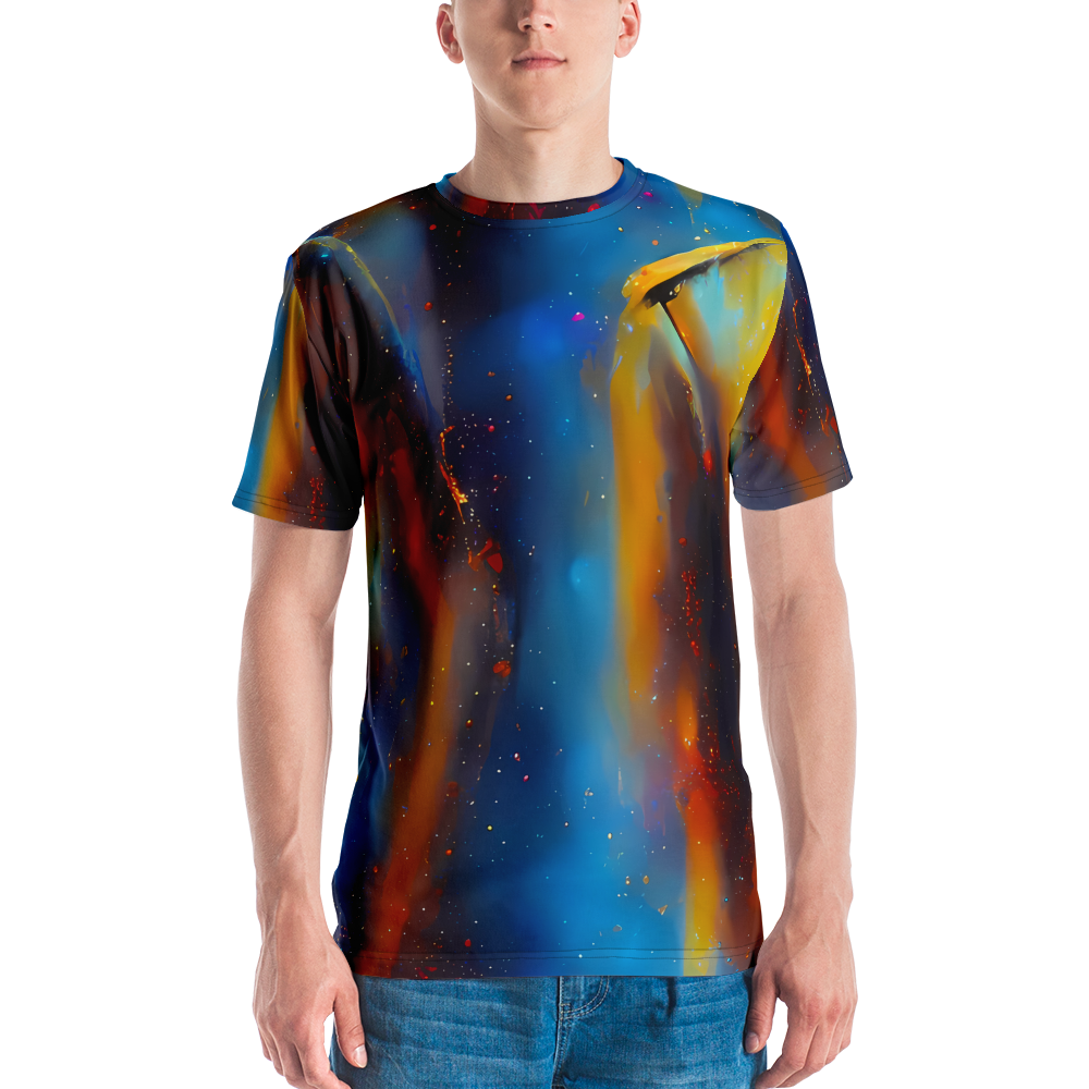 Men's Crew Neck T-Shirt - Pliique Spectrum