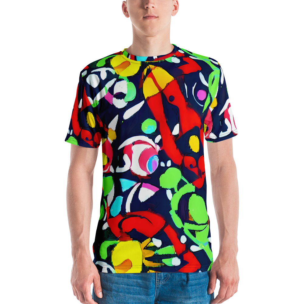 Men's Crew Neck T-Shirt - Chagall's Dream