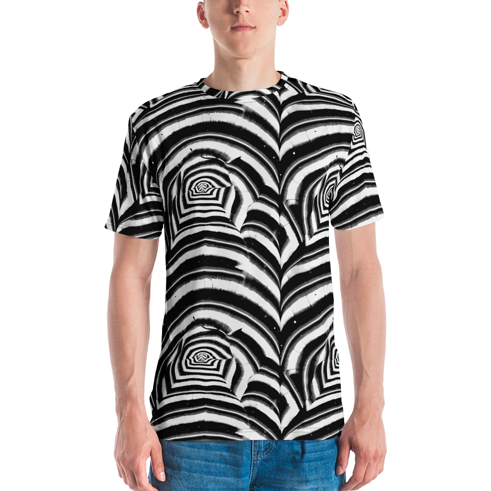 Men's Crew Neck T-Shirt - Dupain Swirl