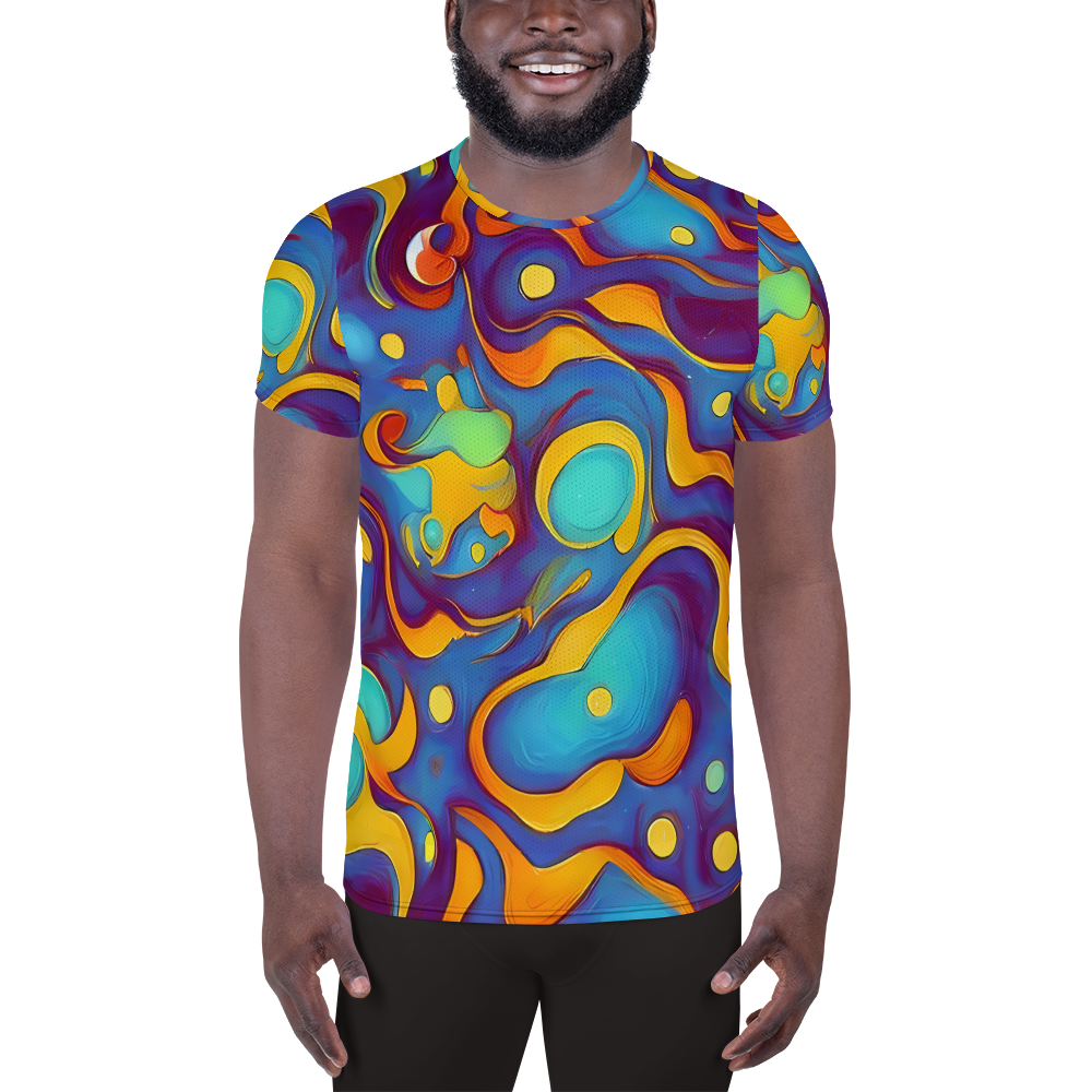 Men's Athletic T-Shirt - Pelton Swirl