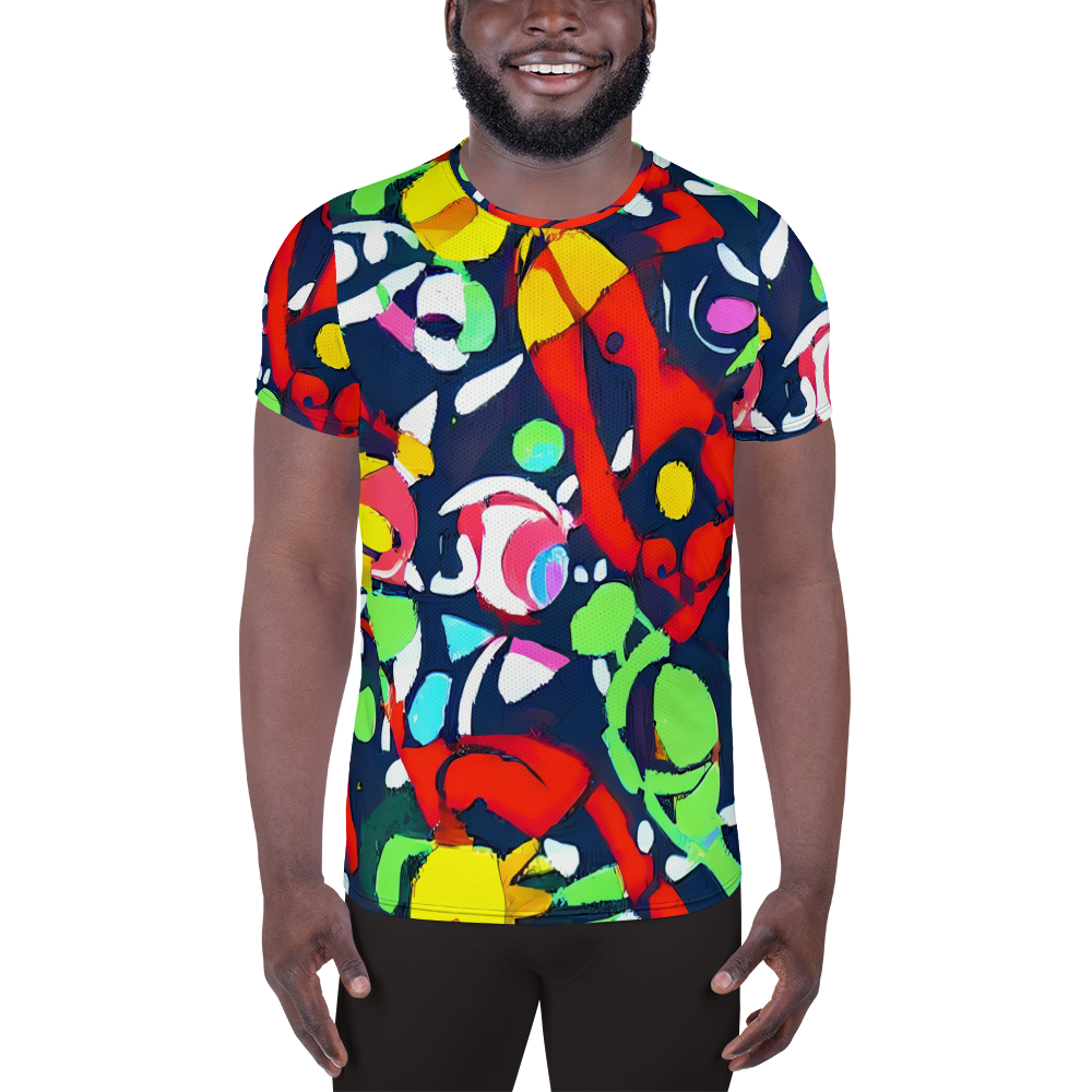 Men's Athletic T-Shirt - Chagall's Dream