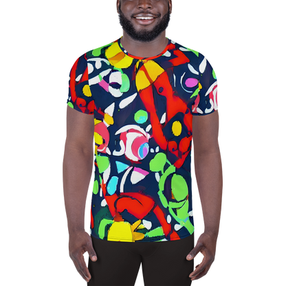 Men's Athletic T-Shirt - Chagall's Dream