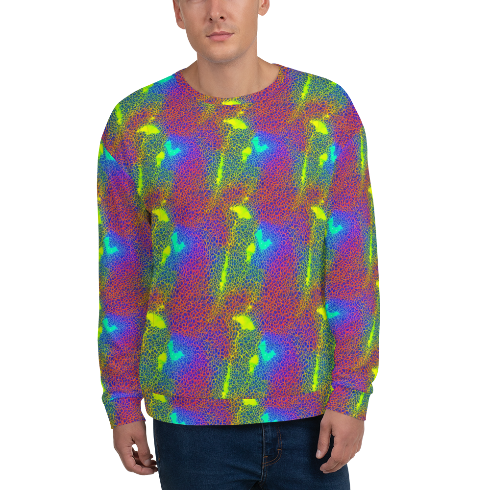 Sweatshirt - Prismatic Web