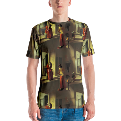 Men's Crew Neck T-Shirt - Surreal Shadows