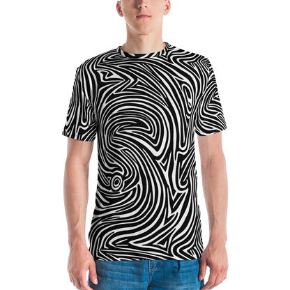 Men's Crew Neck T-Shirt - Vortex Veins