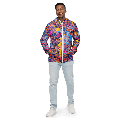 Men's Windbreaker - Vibrant Fusion