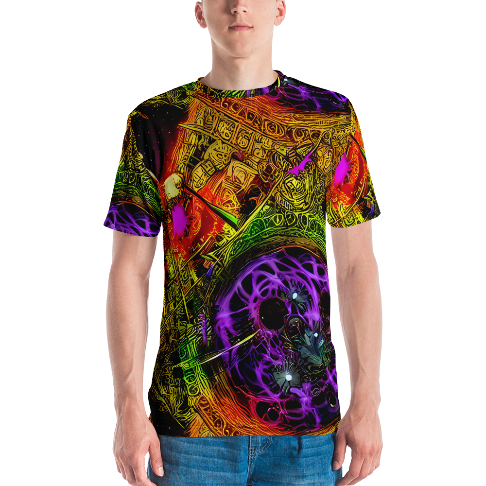 Men's Crew Neck T-Shirt - Neon Glyphworks