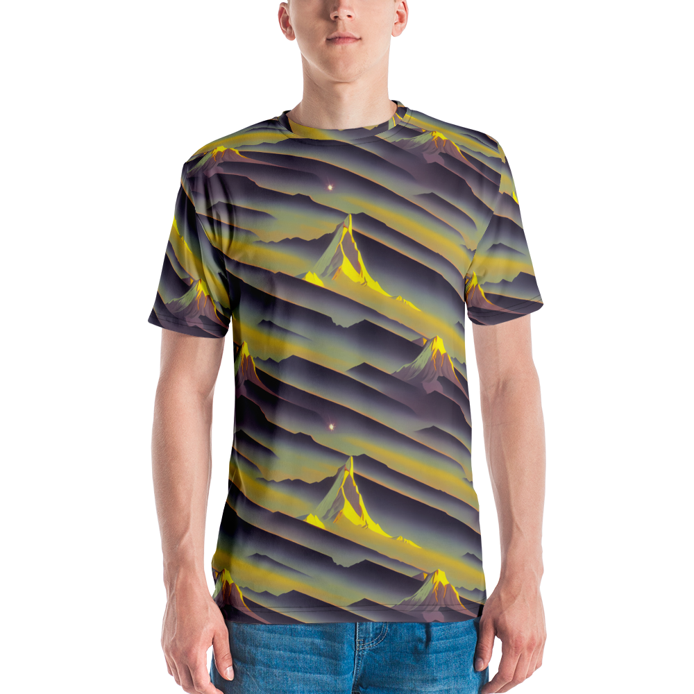 Men's Crew Neck T-Shirt - Surreal Summit