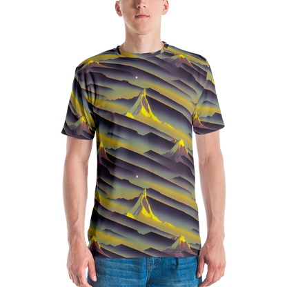 Men's Crew Neck T-Shirt - Surreal Summit