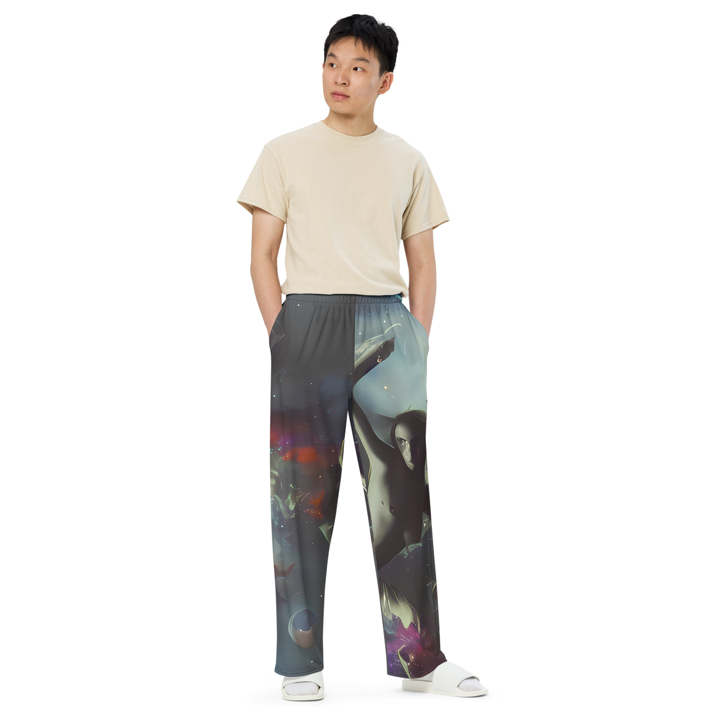 Wide-Leg Pants - Cosmic Dancer