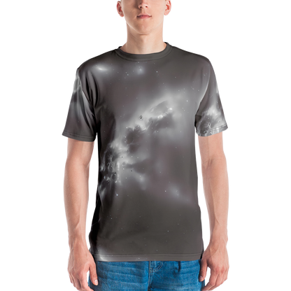 Men's Crew Neck T-Shirt - Silver Nebula