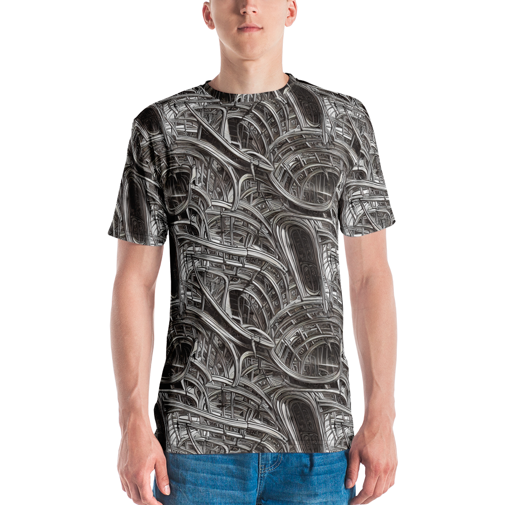 Men's Crew Neck T-Shirt - Piranesi's Dream