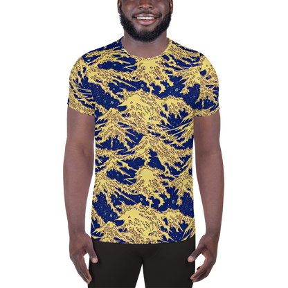 Men's Athletic T-Shirt - Celestial Ridge