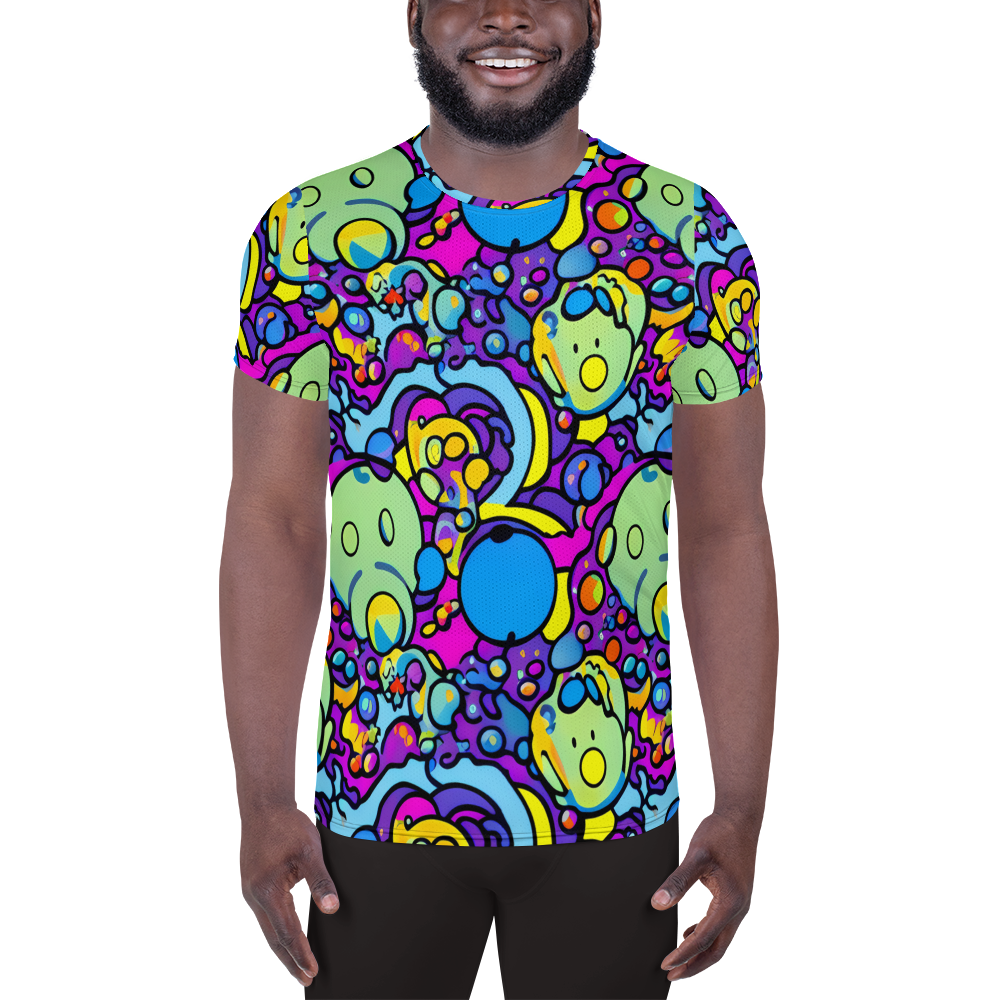 Men's Athletic T-Shirt - Enchanted Orbs