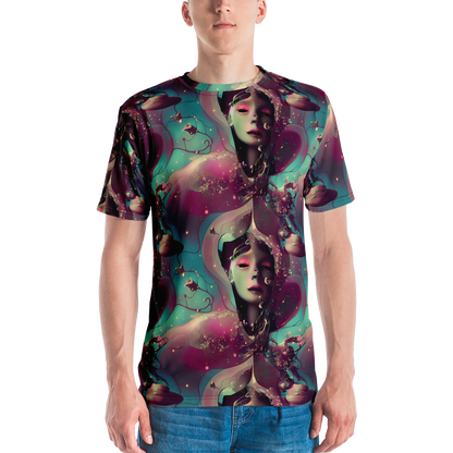 Men's Crew Neck T-Shirt - Nouveau Galaxy