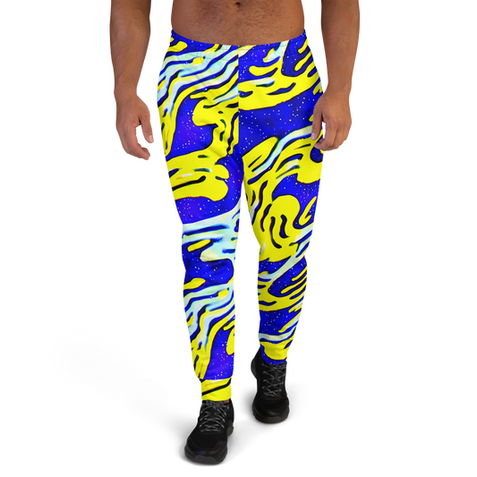 Men’s Joggers - Electric Horizon