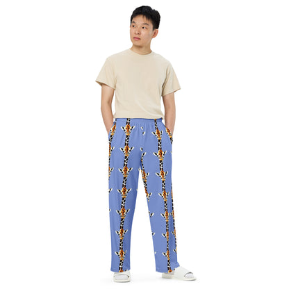 Wide-Leg Pants - Giraffe Glow