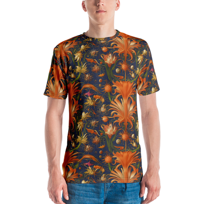 Men's Crew Neck T-Shirt - Stellar Blooms