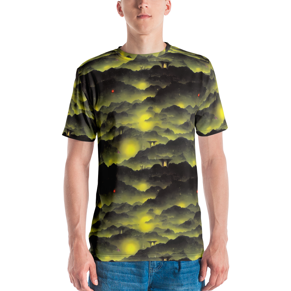 Men's Crew Neck T-Shirt - Spectral Isle