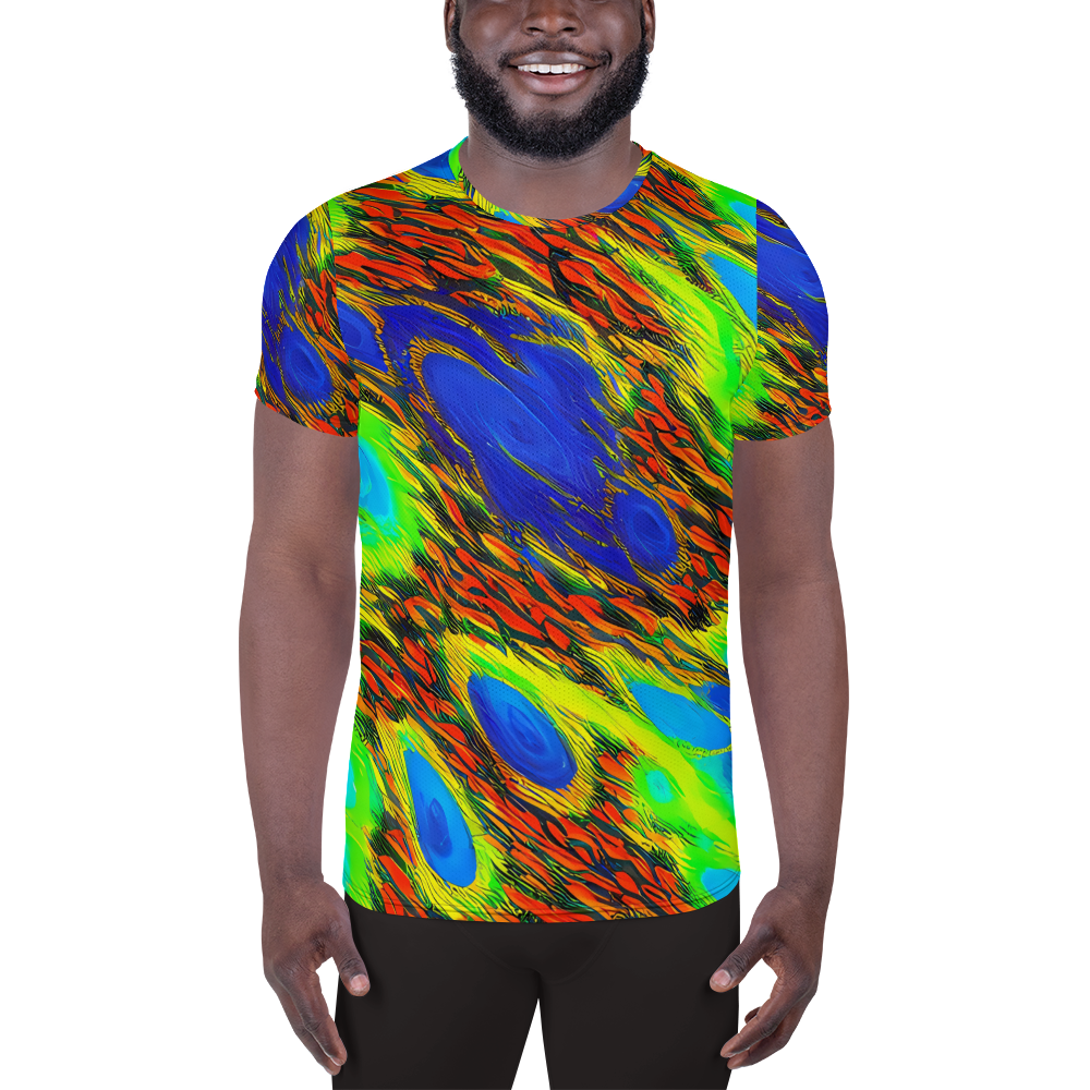 Men's Athletic T-Shirt - Hodgkin's Blaze