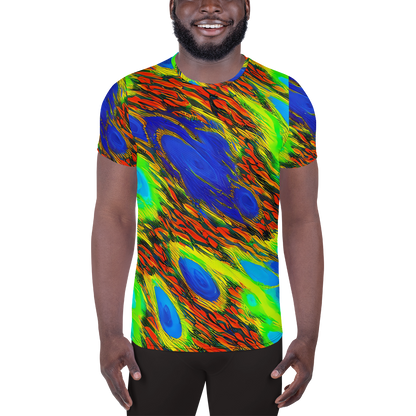 Men's Athletic T-Shirt - Hodgkin's Blaze