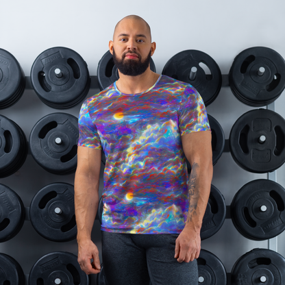 Men's Athletic T-Shirt - Orion Ripple