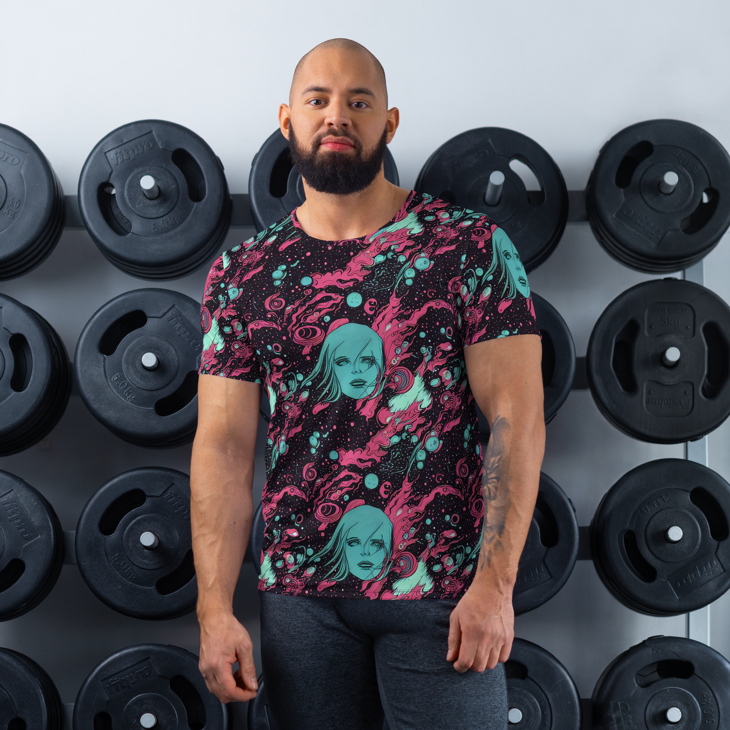 Men's Athletic T-Shirt - Spectral Dreamer