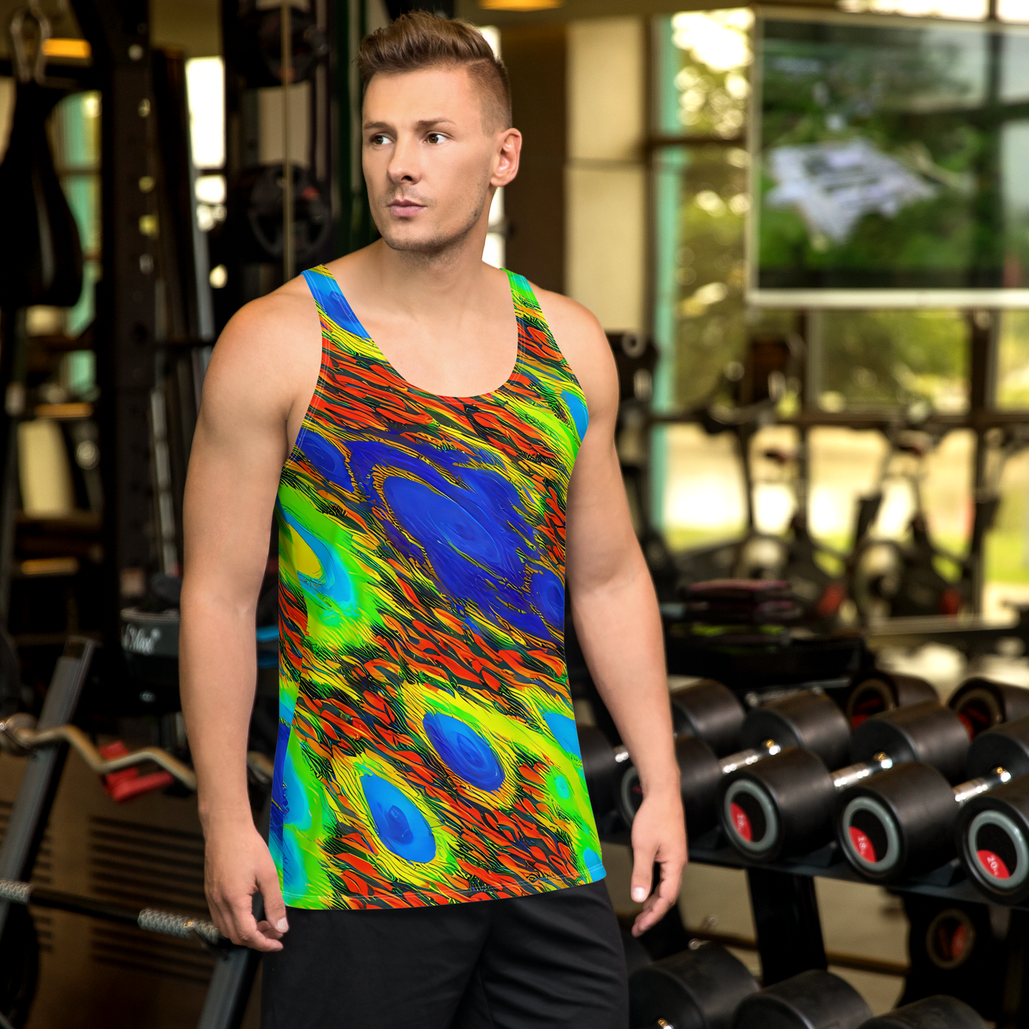 Men's Tank Top - Hodgkin's Blaze