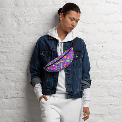 Fanny Pack - Neon Galaxy Whirl