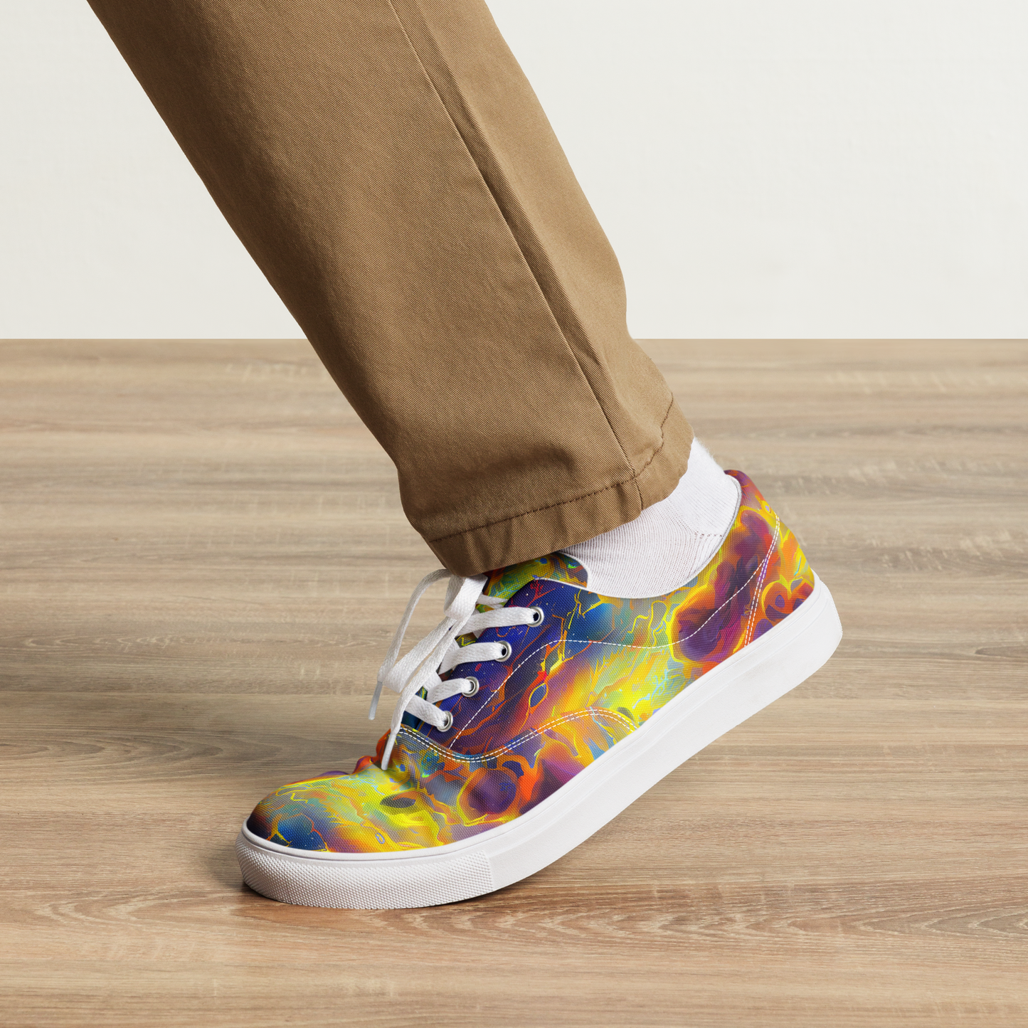 Men's Lace-Up Canvas Shoes - Averin's Nebula