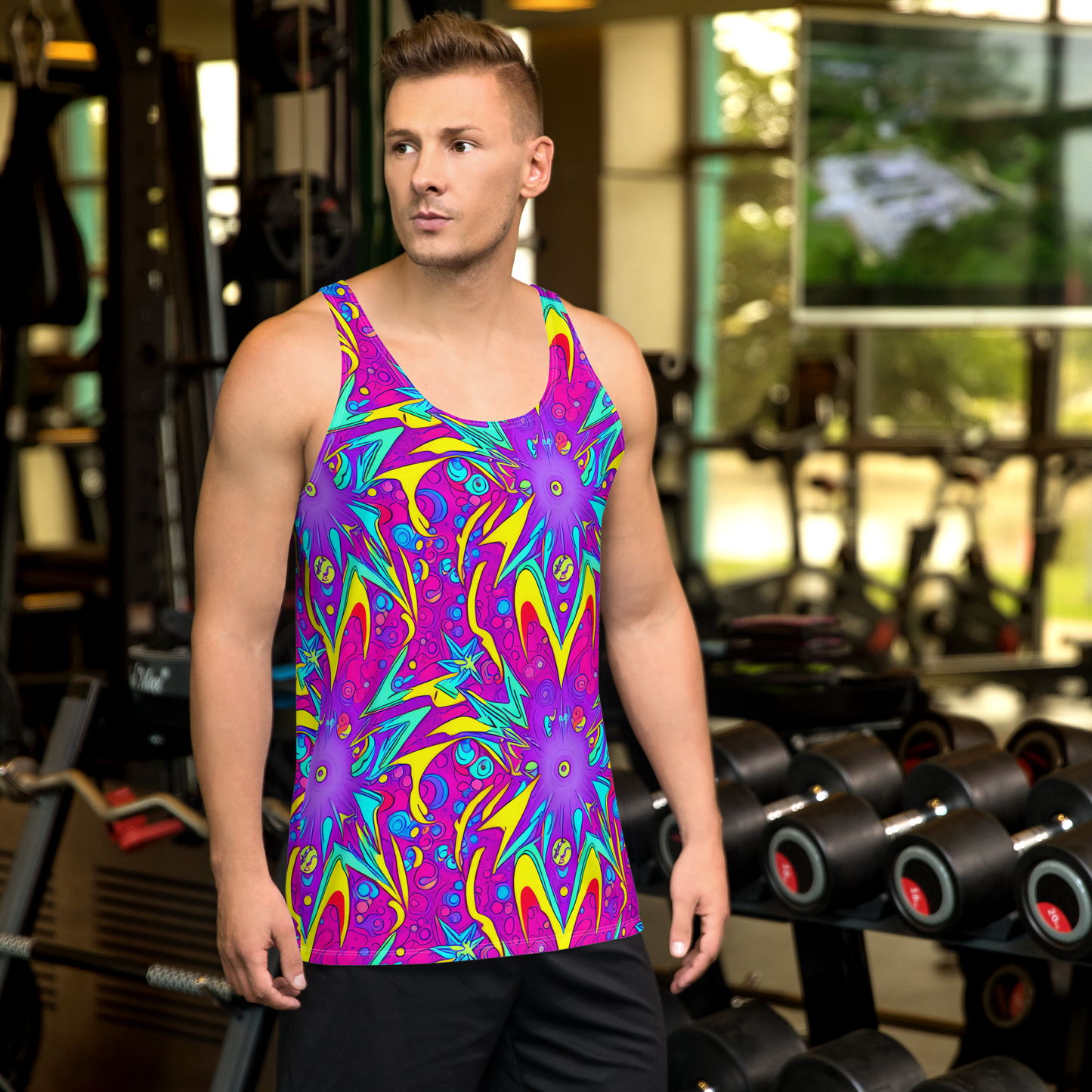 Men's Tank Top - Nebula Radiance